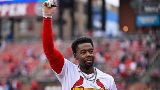 St. Louis Cardinals outfielder Jordan Walker